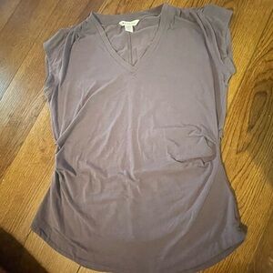 Athleta Ruched Purple Tank Top